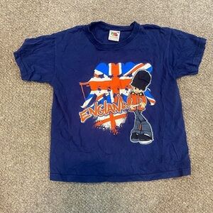 England Fruit of the Loom Kids T-Shirt